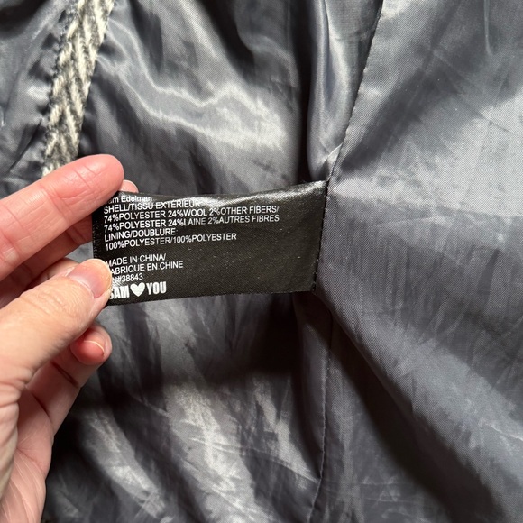 Sam Edelman Herringbone Patch Pocket Coat - Picture 11 of 15